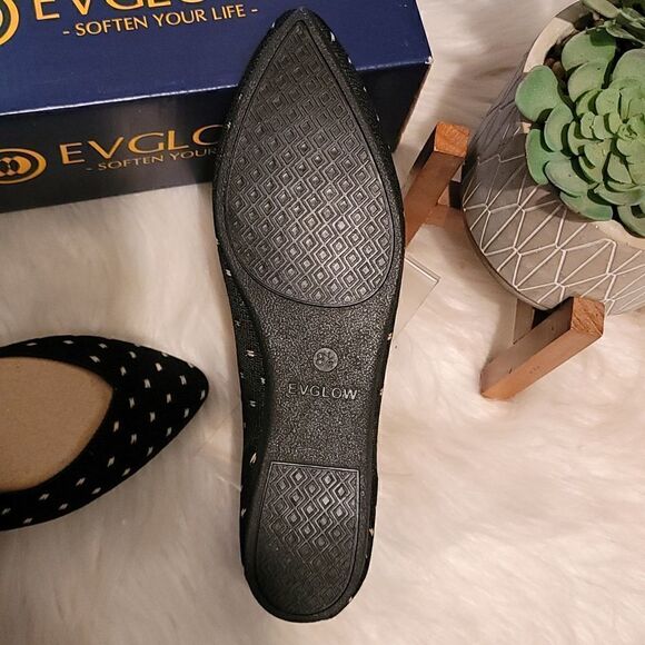 Evglow Stylish Flats Size 8 ,8.5 - Picture 4 of 5